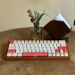 Drinking by the River 104+26 PBT Dye-subbed Keycaps Set for Cherry MX Mechanical Gaming Keyboard